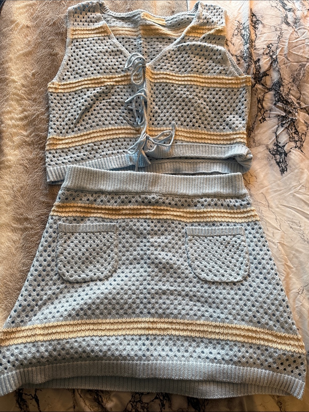 Crochet pastel set